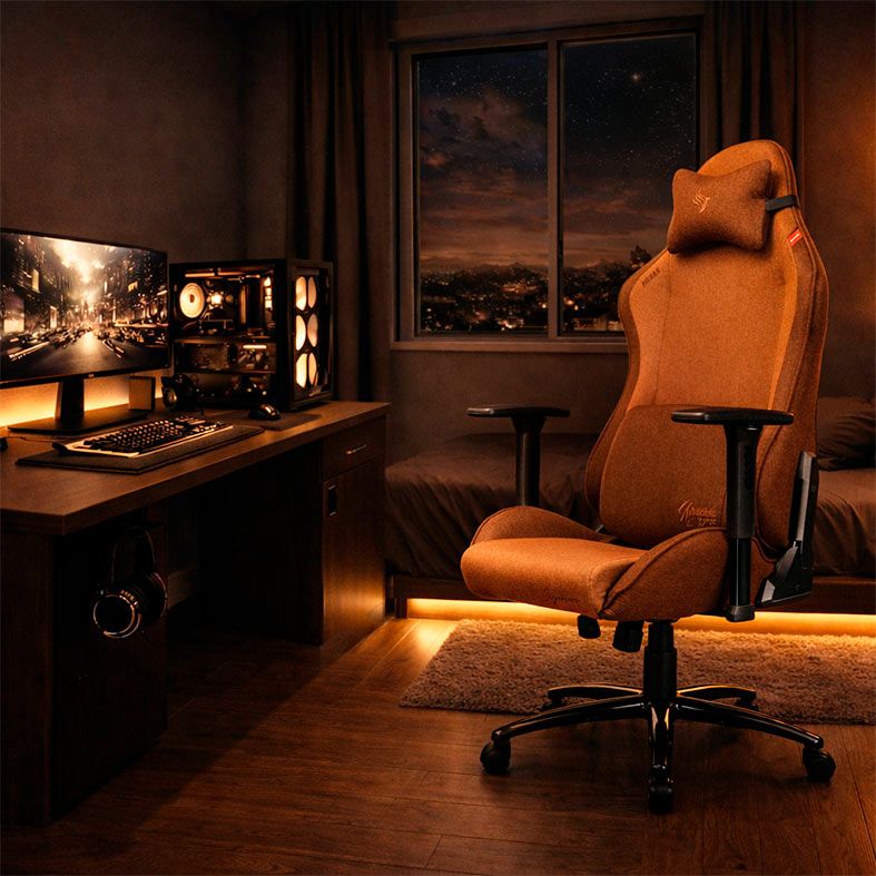 Cadeira Gamer Pichau Donek Signature, Tecido, Siena, PCH-DKSE-SNA