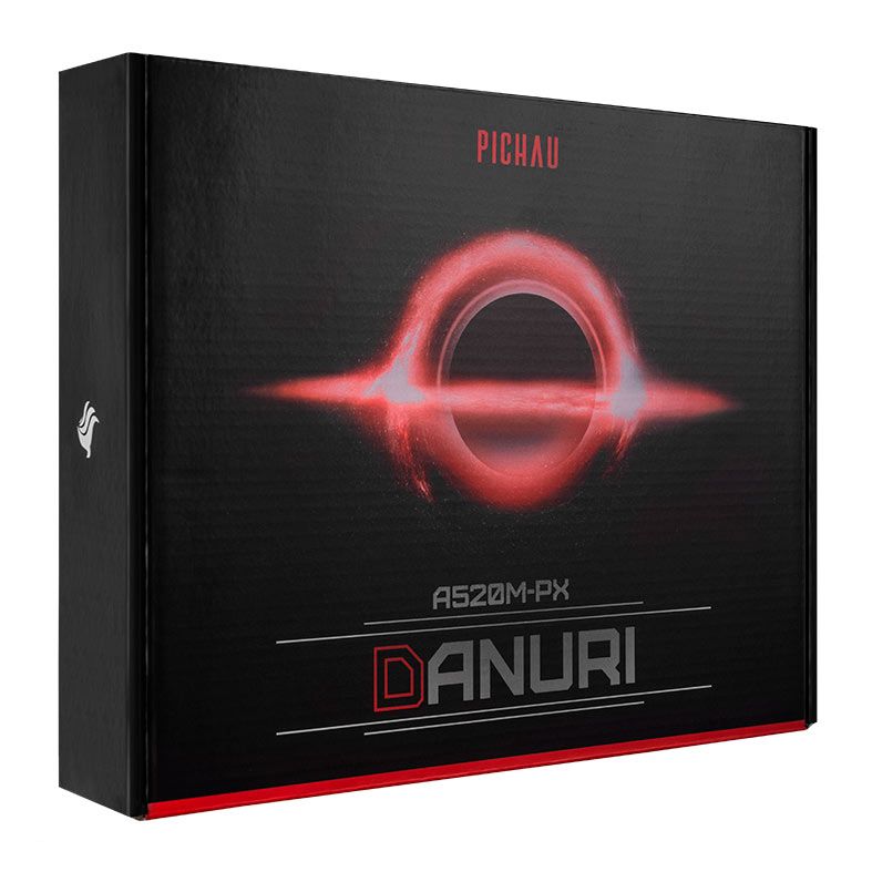 Placa Mae Pichau Danuri A520M-PX, DDR4, Socket AM4, M-ATX, Chipset AMD A520, PCH-DNRA520M-PX