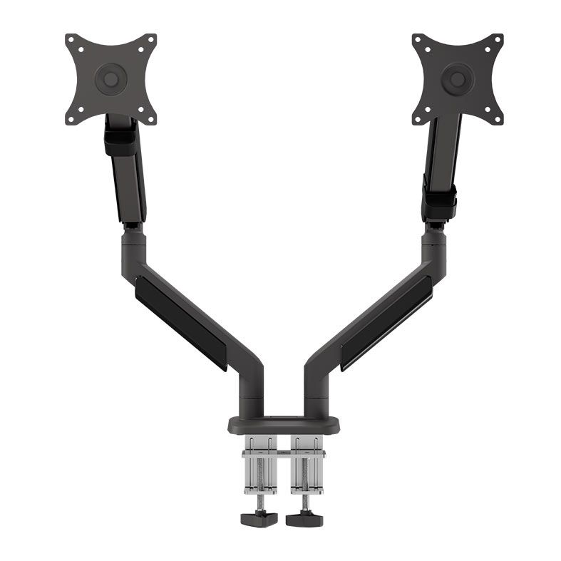 Suporte Articulado Para Dois Monitores Pichau HD200, 17 Pol a 38 Pol, Cinza, PCH-HD200-GY01