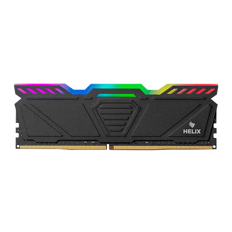 Memoria Pichau Helix, RGB, 16GB (1x16GB), DDR4, 3200MHz, C19, Preto, PCH-HLXRGB-16GB