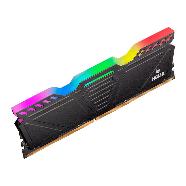 Memoria Pichau Helix, RGB, 32GB (1x32GB), DDR4, 3200MHz, C19, Preto, PCH-HLXRGB-32GB