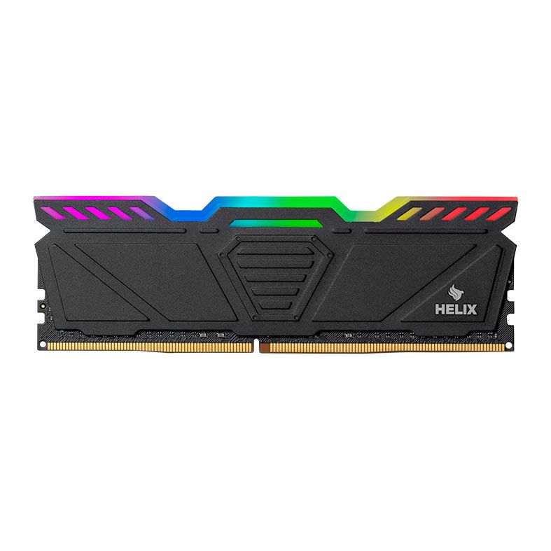 Memoria Pichau Helix, RGB, 32GB (1x32GB), DDR4, 3200MHz, C19, Preto, PCH-HLXRGB-32GB