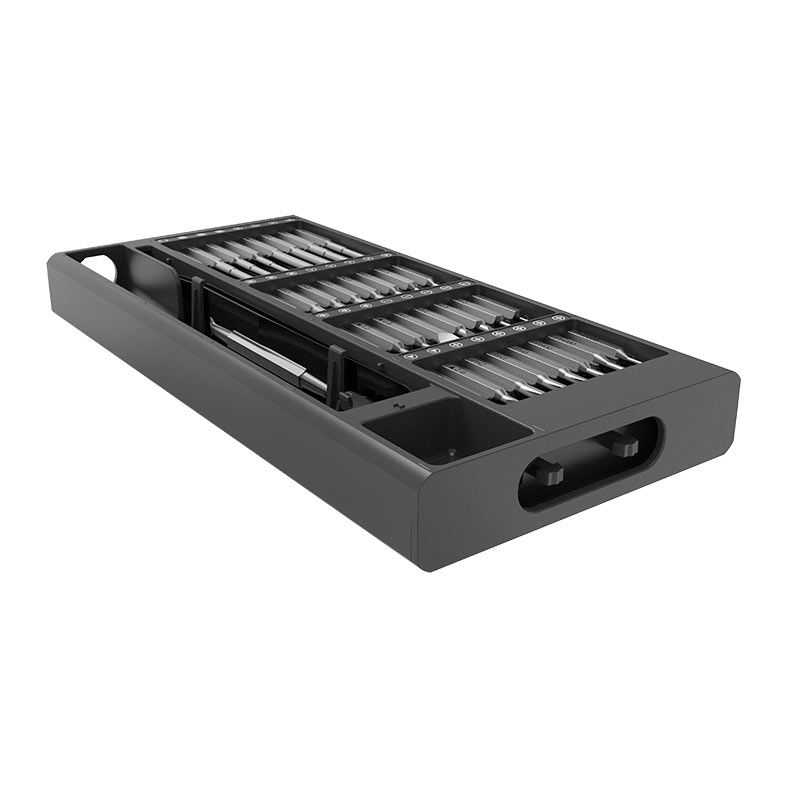 OPENBOX Kit Chave de Precisao Eletrica Pichau, Fenda Parafusadeira 68 em 1, Cinza Escuro, PCH-KIT68-GR01