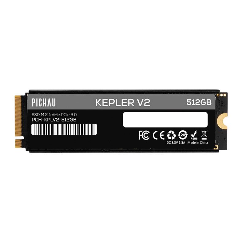 SSD Pichau Kepler V2, 512GB, M.2 2280, PCIe NVMe, Leitura 3000MB/s, Gravacao 2500MB/s, PCH-KPLV2-512GB