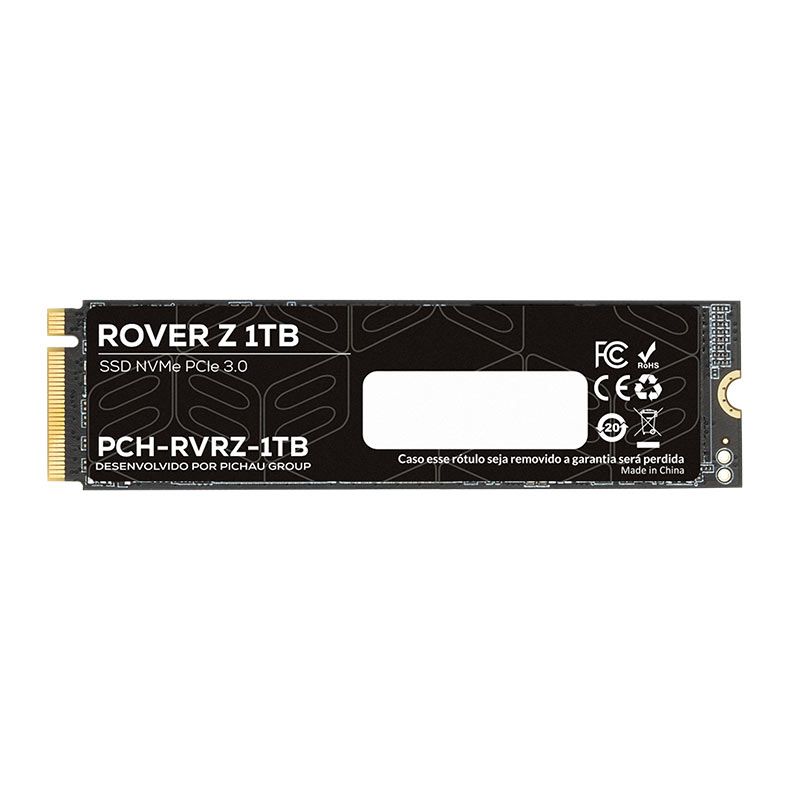 SSDチップ 1TB SSD Pichau Rover Z, 1TB, M.2 2280, PCIe NVMe, Leitura 3100MB/s