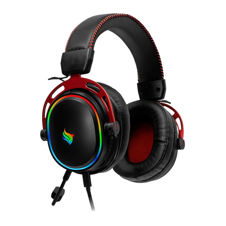 Headset Gamer Pichau Vega Pro 7.1, Drivers 50mm, Preto, PCH-VGAP-BL01