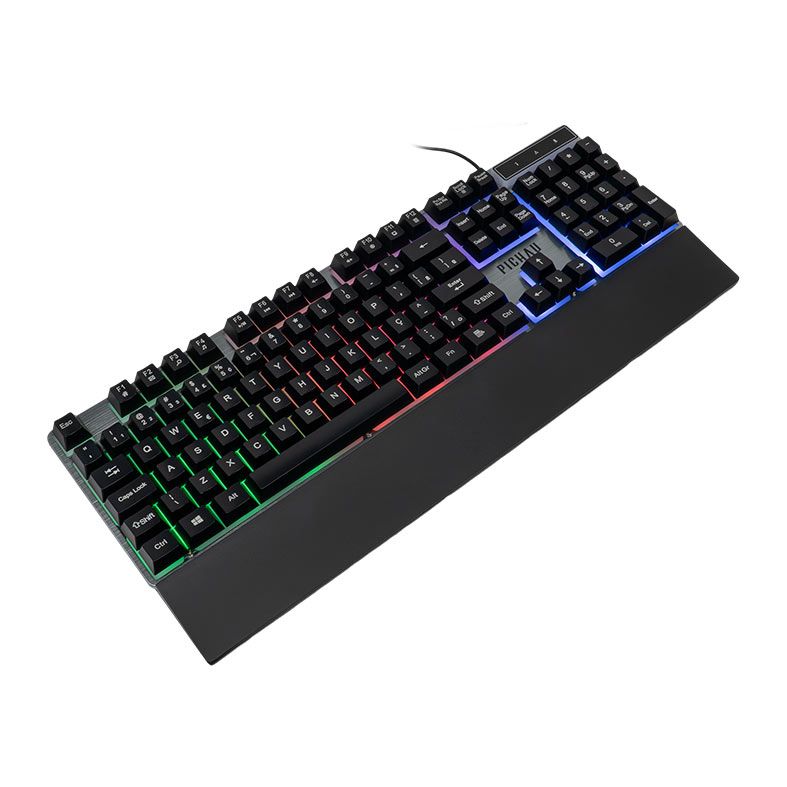 OPENBOX Teclado Gamer Pichau Venus E1, Rainbow, ABNT2, Preto, PCH-VNSE-RBW01