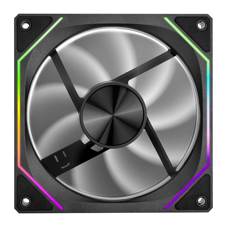 Ventoinha Pichau Ventus NX, ARGB, 120mm, Preto, PCH-VTN-BK01