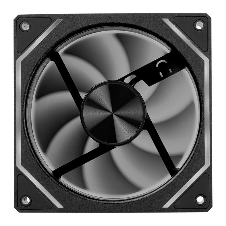Ventoinha Pichau Ventus NX Reverse, ARGB, 120mm, Preto, PCH-VTNR-BK01