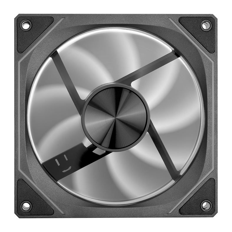 Ventoinha Pichau Ventus NX Reverse, ARGB, 120mm, Preto, PCH-VTNR-BK01