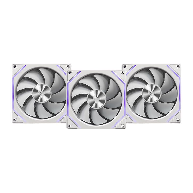 Kit Ventoinha Pichau Ventus NX, ARGB, 3x120mm, Branco, PCH-VTNX3-WH01