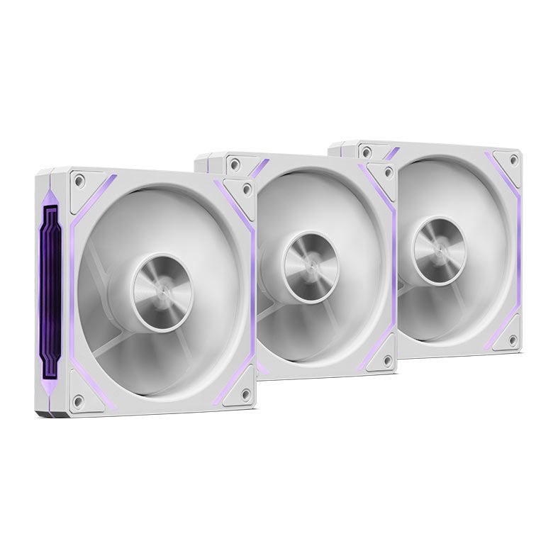 Kit Ventoinha Pichau Ventus NX, ARGB, 3x120mm, Branco, PCH-VTNX3-WH01