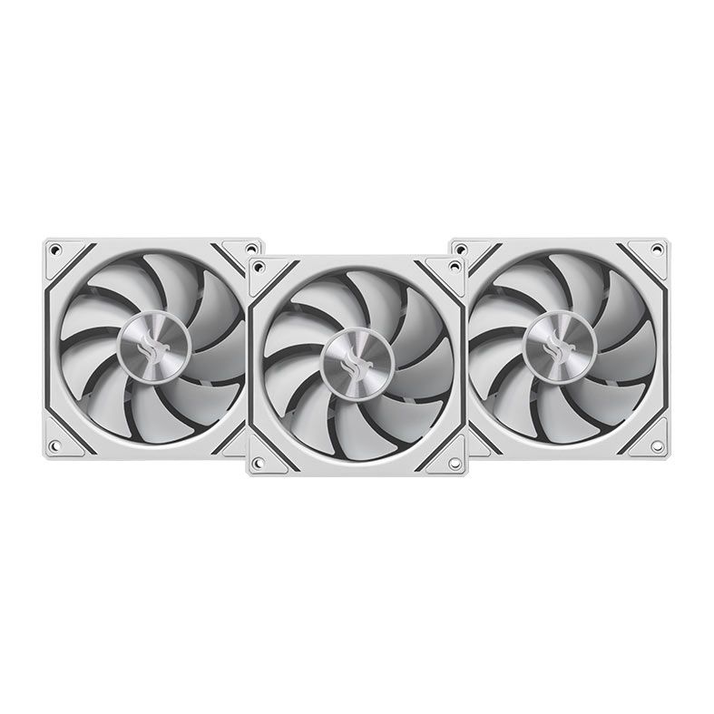Kit Ventoinha Pichau Ventus NX, ARGB, 3x120mm, Branco, PCH-VTNX3-WH01