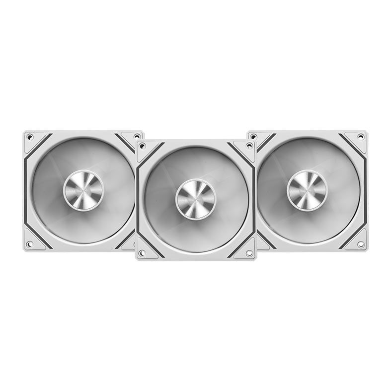 Kit Ventoinha Pichau Ventus NX, ARGB, 3x120mm, Branco, PCH-VTNX3-WH01