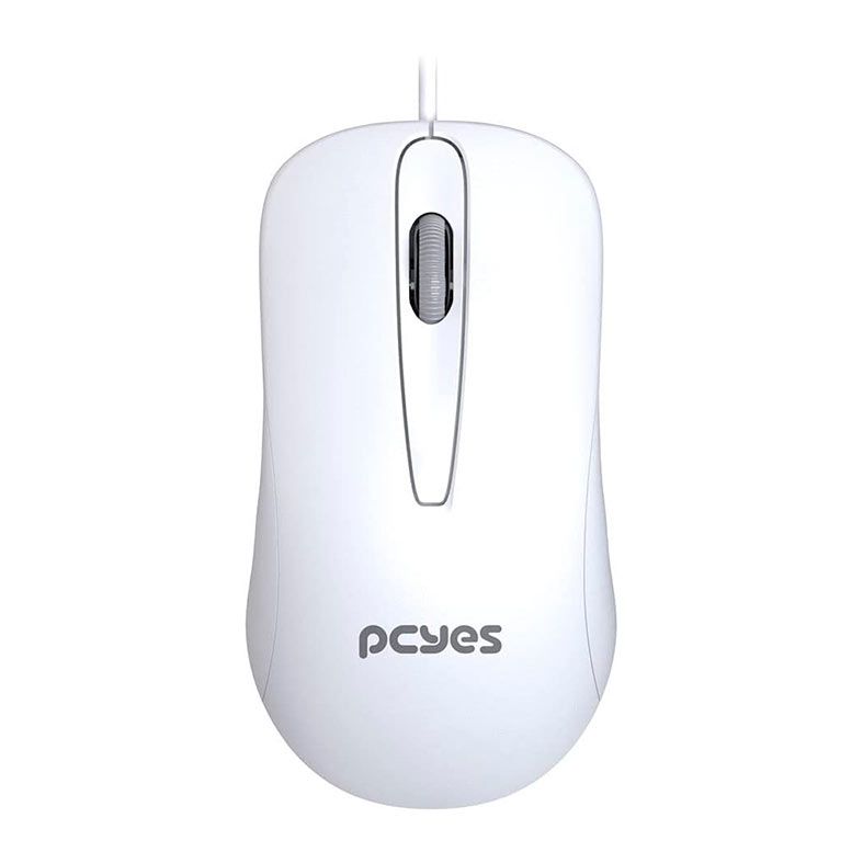 Kit Teclado e Mouse PcYes! Soft, ABNT2, 1000DPI, Branco, PCOSF2W-111379