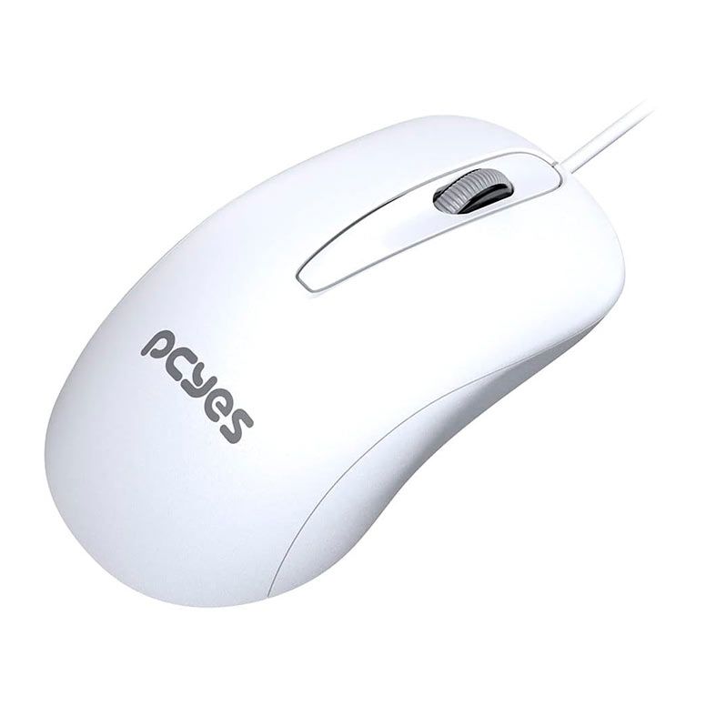 Kit Teclado e Mouse PcYes! Soft, ABNT2, 1000DPI, Branco, PCOSF2W-111379