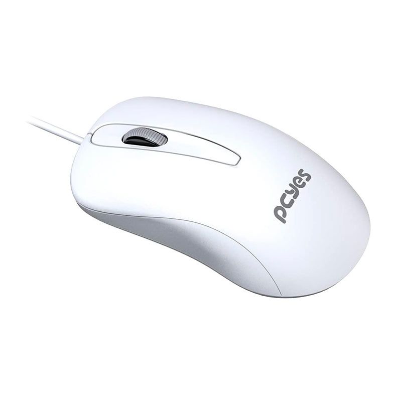 Kit Teclado e Mouse PcYes! Soft, ABNT2, 1000DPI, Branco, PCOSF2W-111379