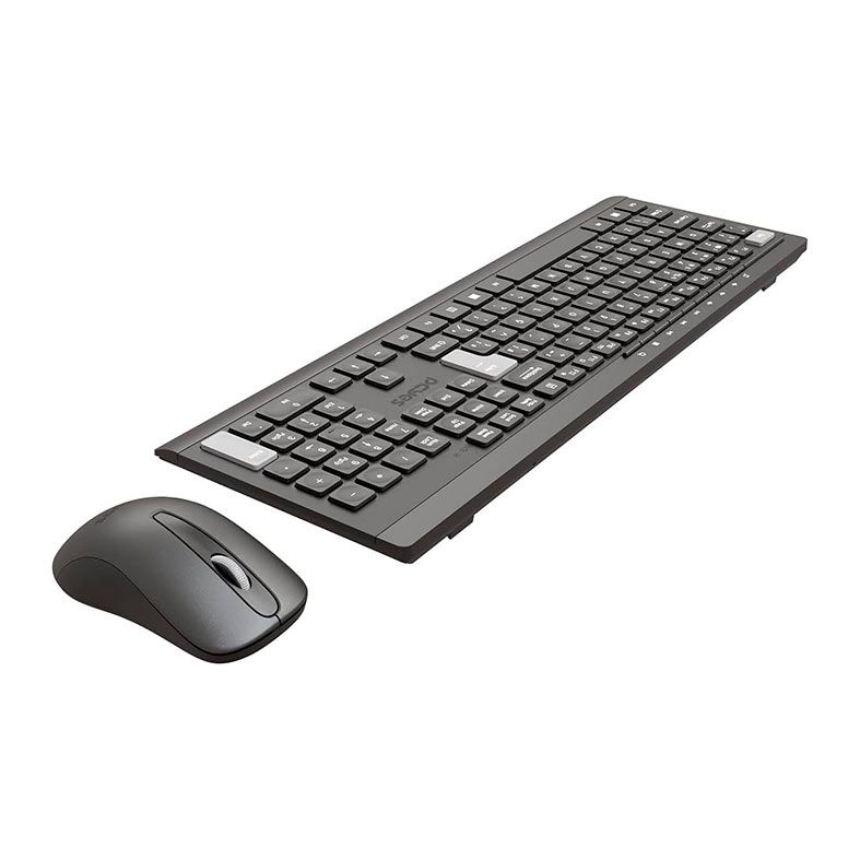 Kit Teclado e Mouse PcYes! Soft, Wireless, ABNT2, 1200DPI, Preto, PCOSFWAB-108071