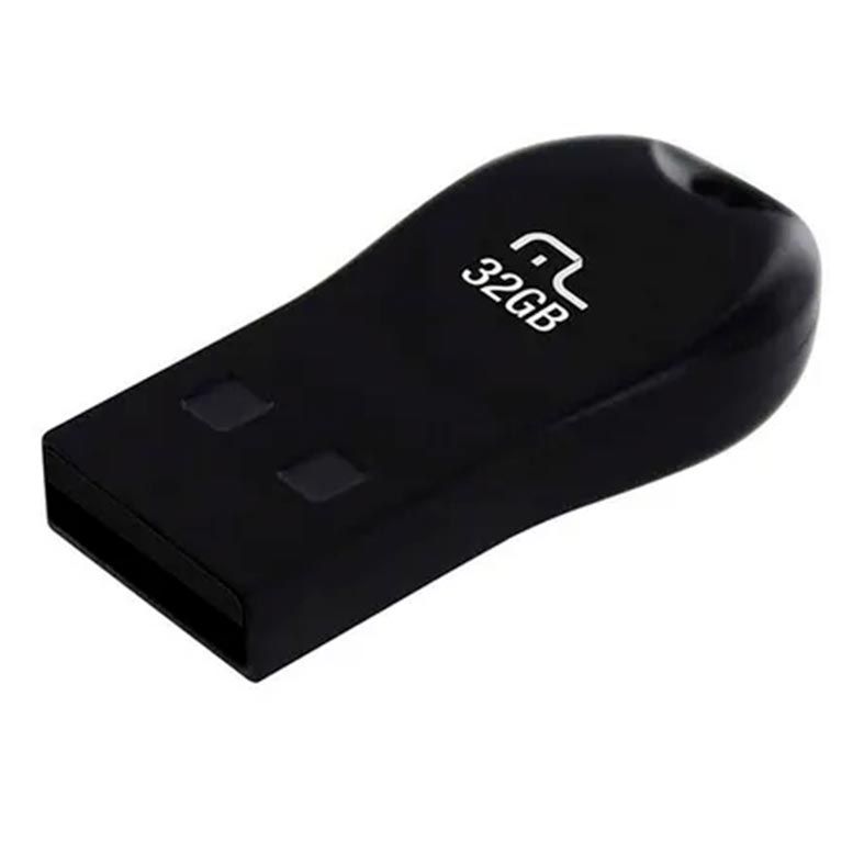 Pendrive Multi Mini 32GB USB2.0 Preto, PD772