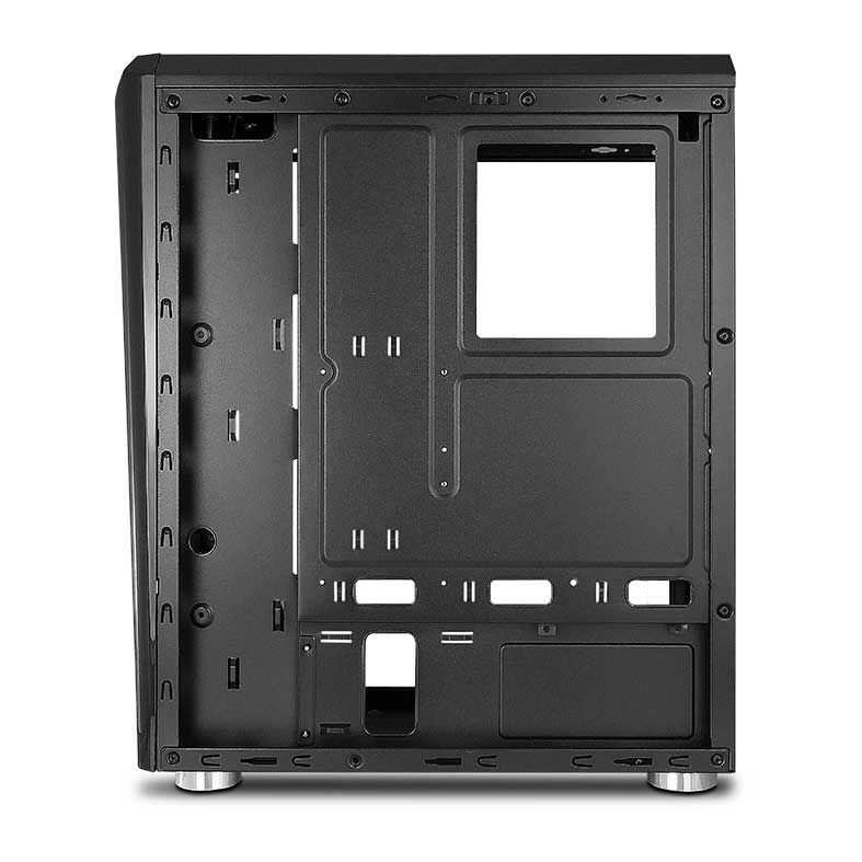 Gabinete Pichau Easy PE340 Lateral Vidro Temp RGB, PE-340ARGB