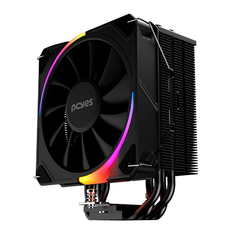 Cooler Para Processador Pcyes Frost Pulse, ARGB, 120mm, Preto, PEFPARGBBV