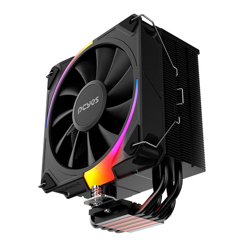 Cooler Para Processador Pcyes Frost Pulse, ARGB, 120mm, Preto, PEFPARGBBV
