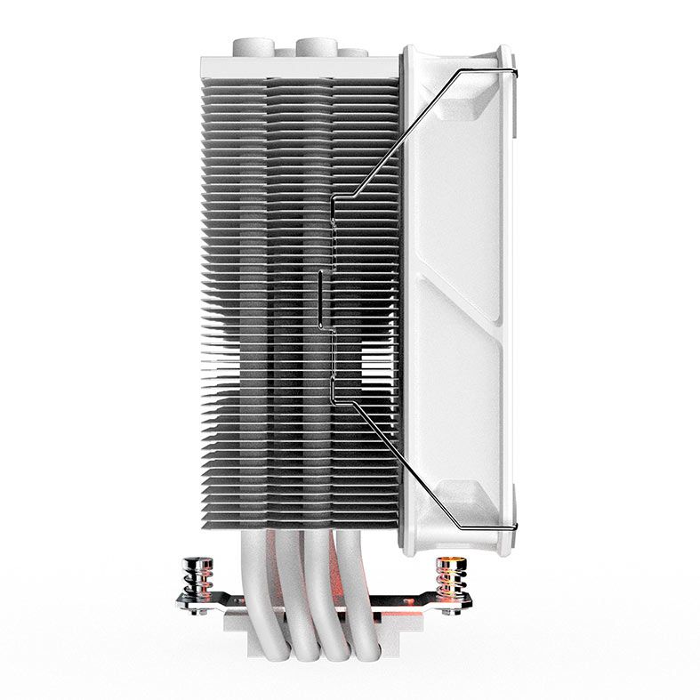 Cooler Para Processador Pcyes Frost Pulse, ARGB, 120mm, Branco, PEFPARGBWG
