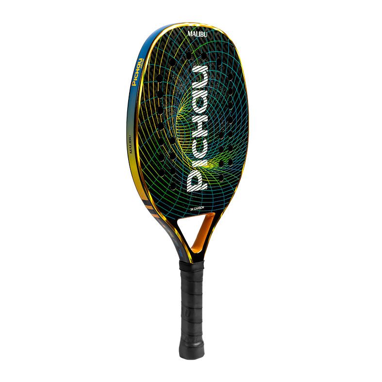 Raquete de Beach Tennis Pichau Malibu 3K Carbon 26 Furos, PES-RKT-MLB