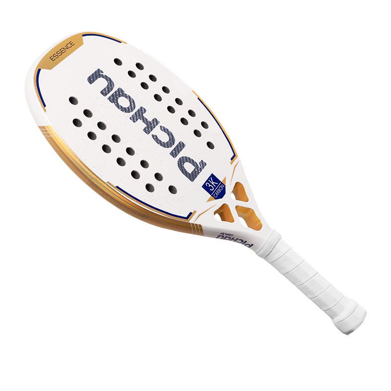 Raquete de Beach Tennis Pichau Venice Beach 3K Carbon 28 Furos, PES-RKT-VNB