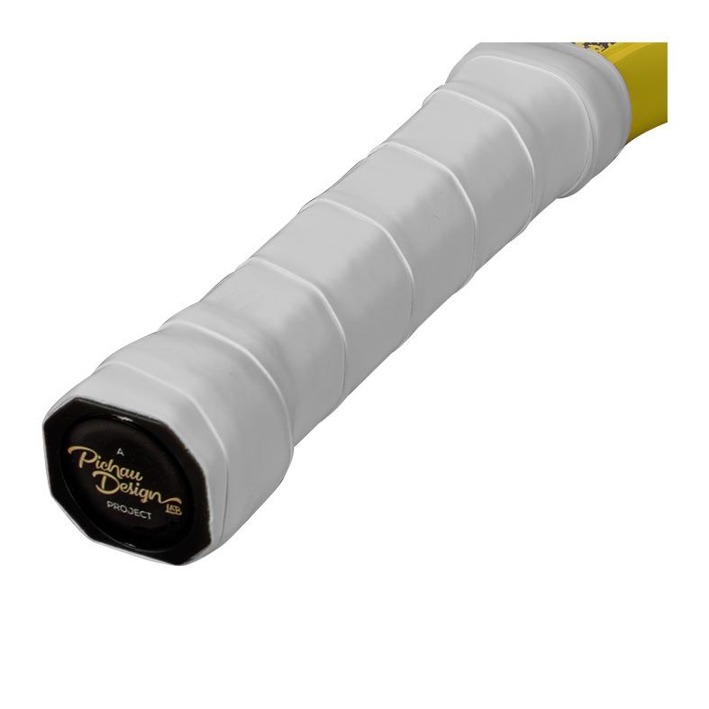 Raquete de Beach Tennis Pichau Golden Cove 18K Carbon 28 Furos, PES-RKT18-GLD