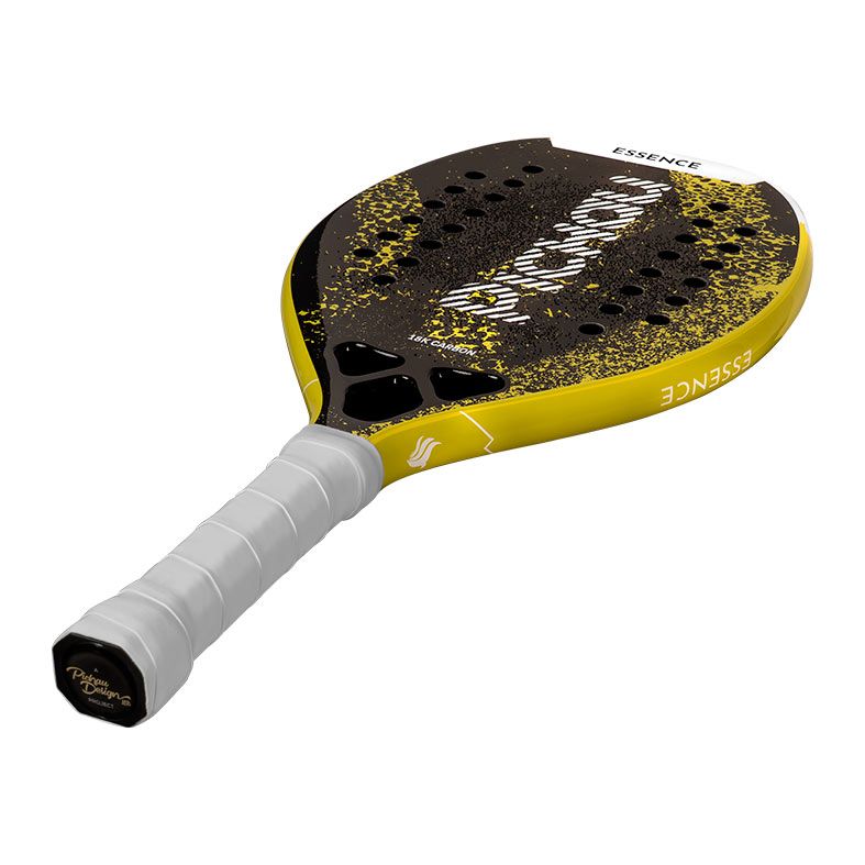 Raquete de Beach Tennis Pichau Golden Cove 18K Carbon 28 Furos, PES-RKT18-GLD