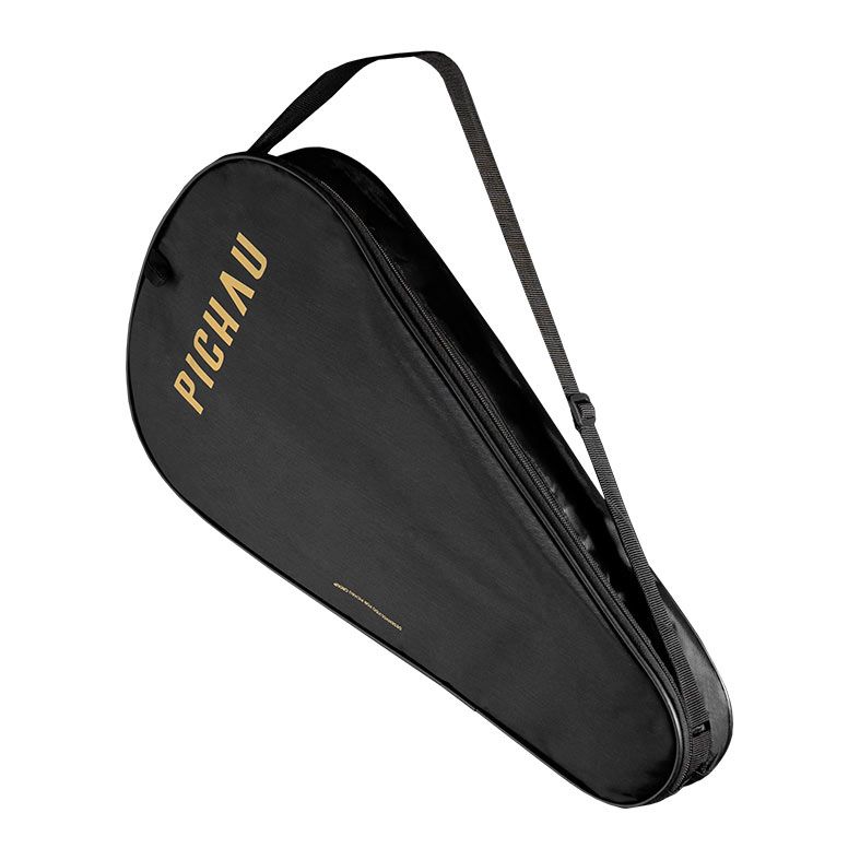 Raquete de Beach Tennis Pichau Golden Cove 18K Carbon 28 Furos, PES-RKT18-GLD