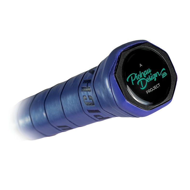 Raquete de Beach Tennis Pichau Hawaiian Waves 18K Carbon 28 Furos, PES-RKT18-HW