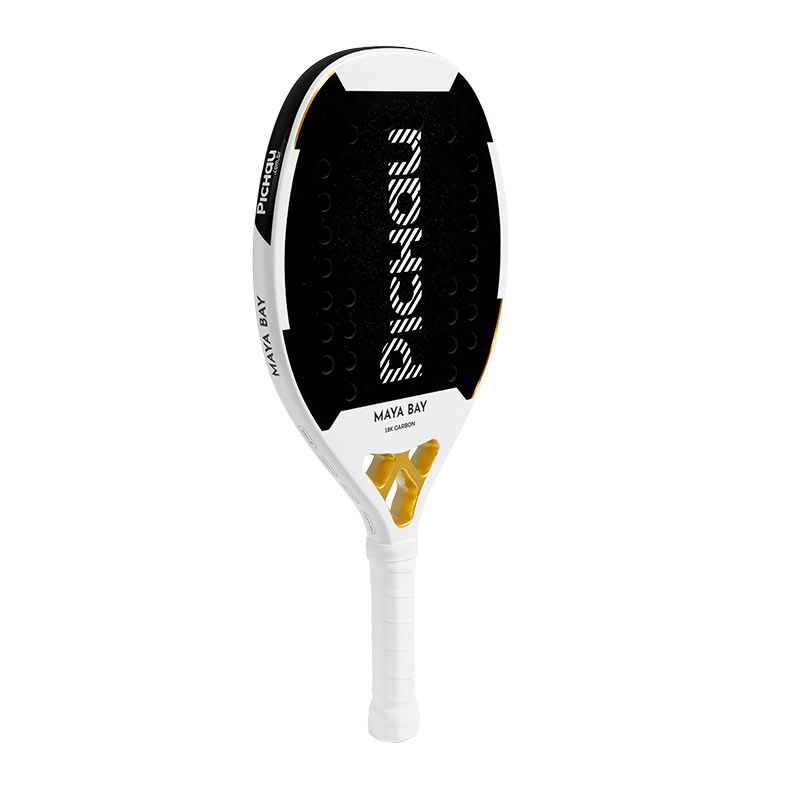 Raquete de Beach Tennis Pichau Maya Bay 18K Carbon 26 Furos, PES-RKT18-MAY