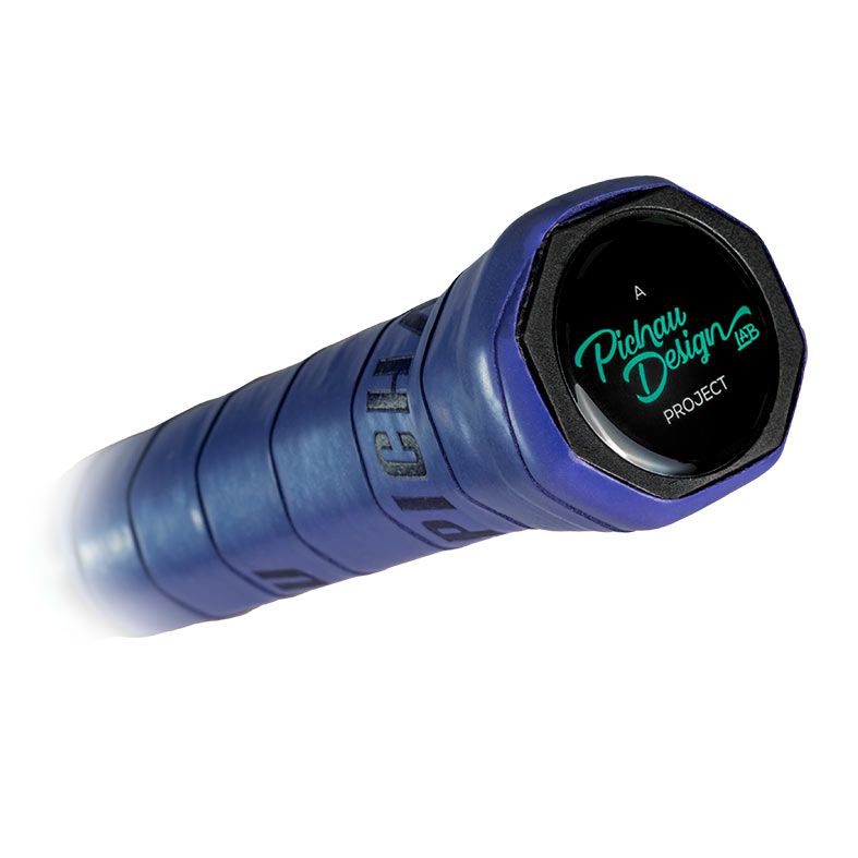 Raquete de Beach Tennis Pichau Midnight Miami 18K Carbon 26 Furos, PES-RKT18-MM
