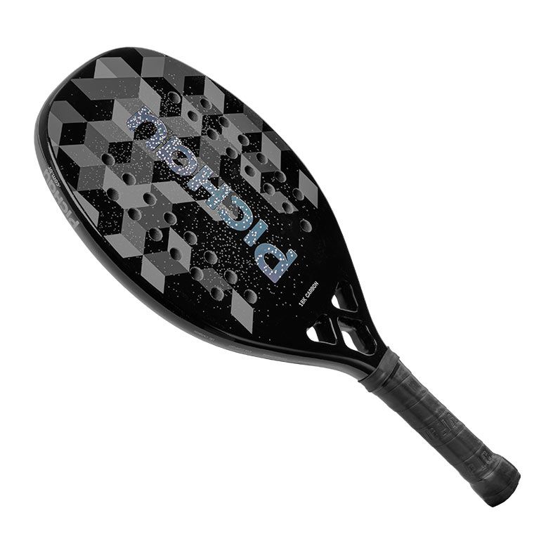 Raquete de Beach Tennis Pichau Nocturne Bay 18K Carbon 28 Furos, PES-RKT18-NCT