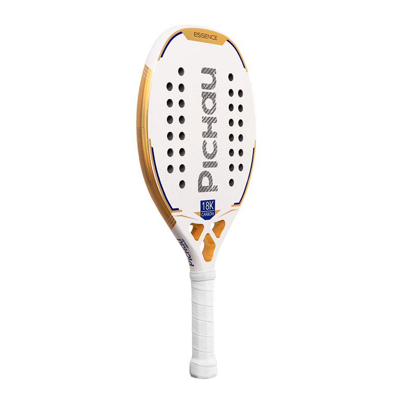 Raquete de Beach Tennis Pichau Venice Beach 18K Carbon 28 Furos, PES-RKT18-VNB