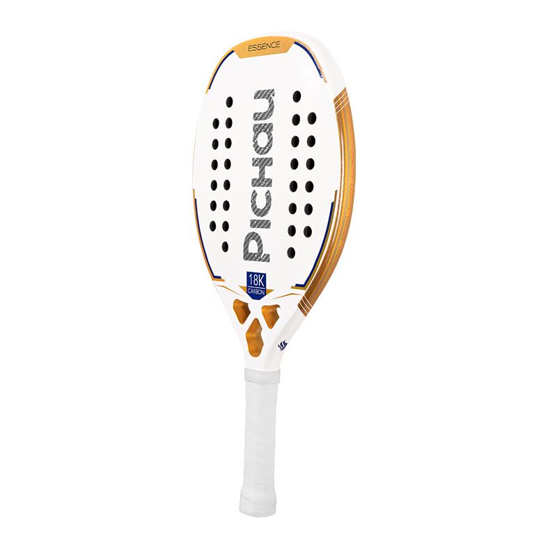 Raquete de Beach Tennis Pichau Venice Beach 18K Carbon 28 Furos, PES-RKT18-VNB