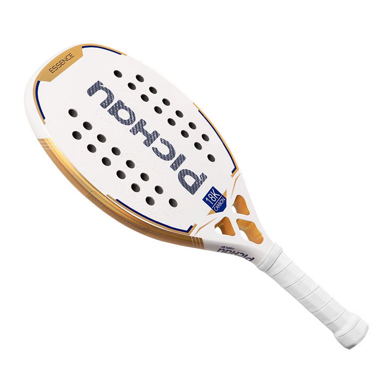 Raquete de Beach Tennis Pichau Venice Beach 18K Carbon 28 Furos, PES-RKT18-VNB
