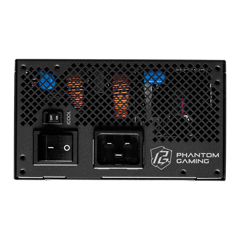 Fonte ASRock Phantom Gaming, 1300W, 80 Plus Gold, Cybenetics Platinum, Full Modular, ATX 3.1, PCIe 5.1, Preto, PG-1300G