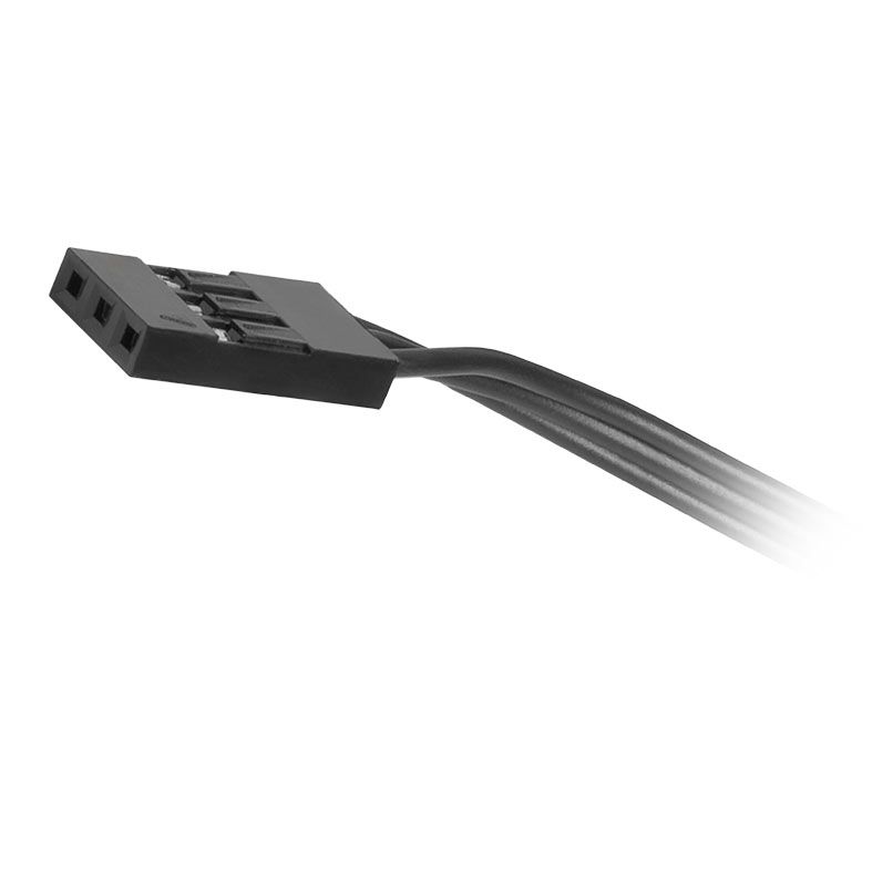 Controladora PWM e ARGB Pichau Feather P1, 5P PWM 4Pin + 5P ARGB, PG-ARPW-BK01