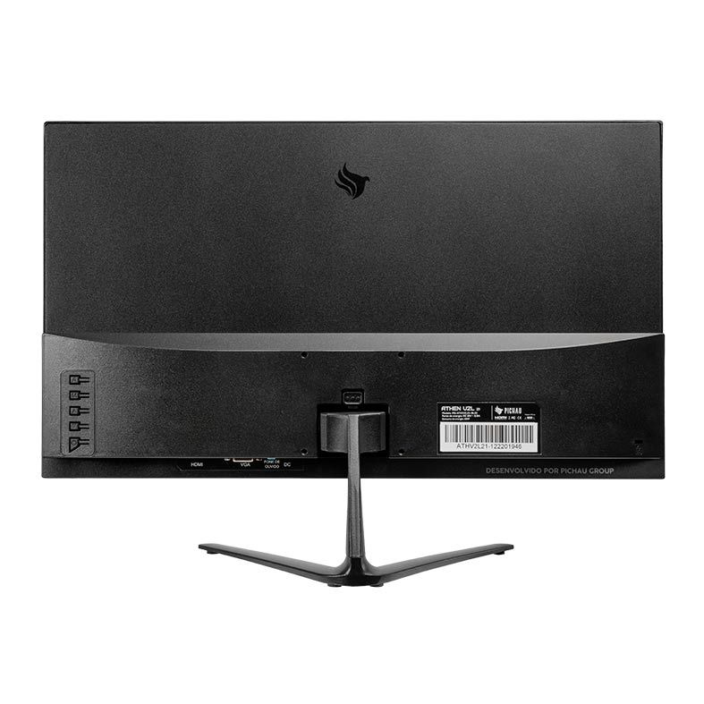Monitor Gamer Pichau Athen V2L 21, 21.5 Pol., IPS, FHD, 1ms, 75Hz, FreeSync, VGA/HDMI, PG-ATHV2L21-BL01