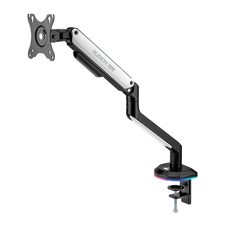 OPENBOX Suporte Articulado Para Monitor Pichau Aurion 100, RGB, 17 Pol. a 32 Pol., Preto e Branco, PG-AUR100-RGB01