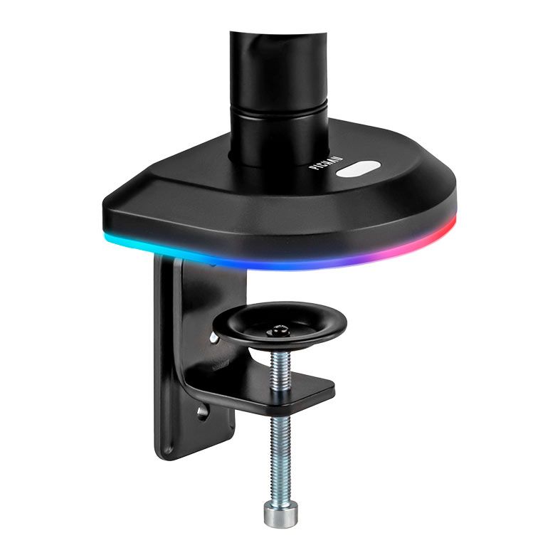 OPENBOX Suporte Articulado Para Monitor Pichau Aurion 100, RGB, 17 Pol. a 32 Pol., Preto e Branco, PG-AUR100-RGB01
