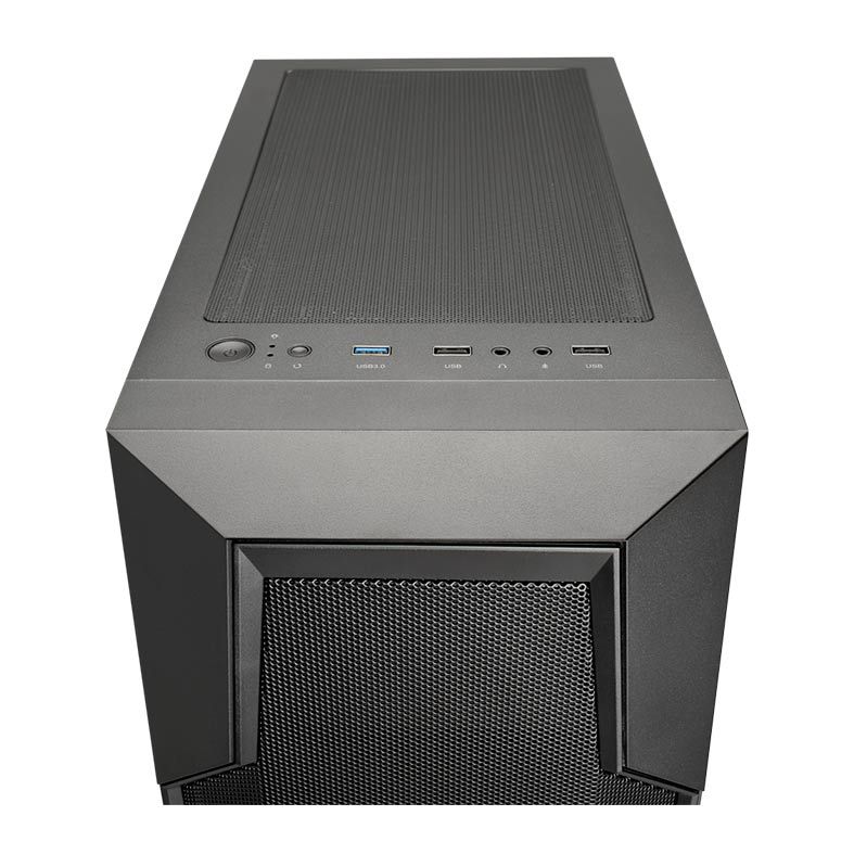 Gabinete Gamer Pichau Beholder Lateral Vidro Preto, PG-BHD-BL01