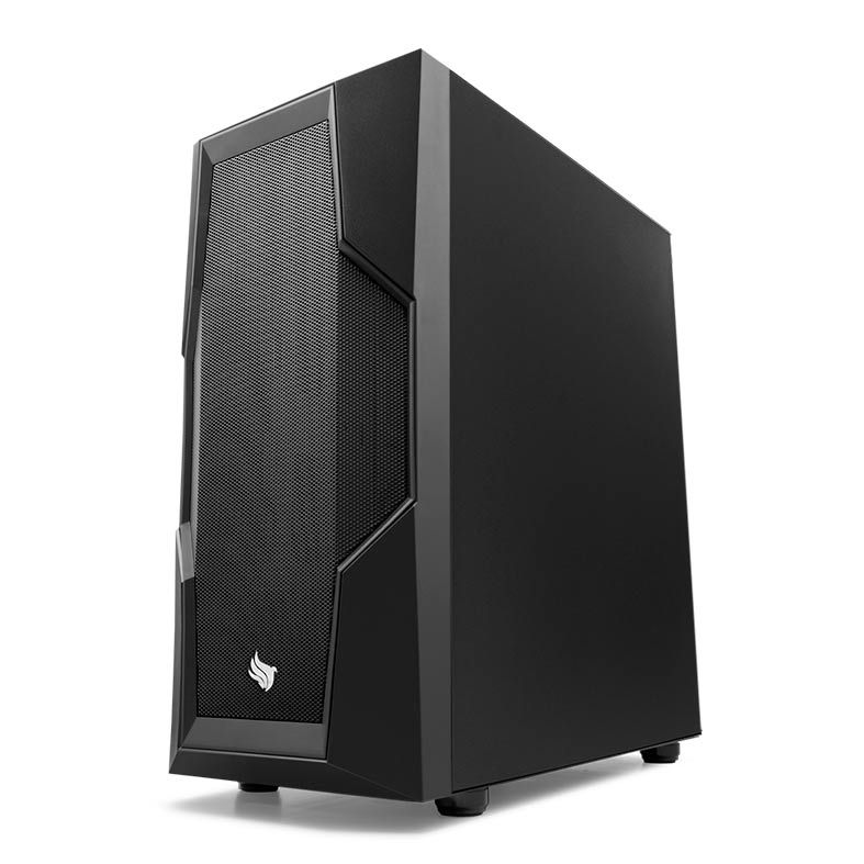 Gabinete Gamer Pichau Beholder Lateral Vidro Preto, PG-BHD-BL01