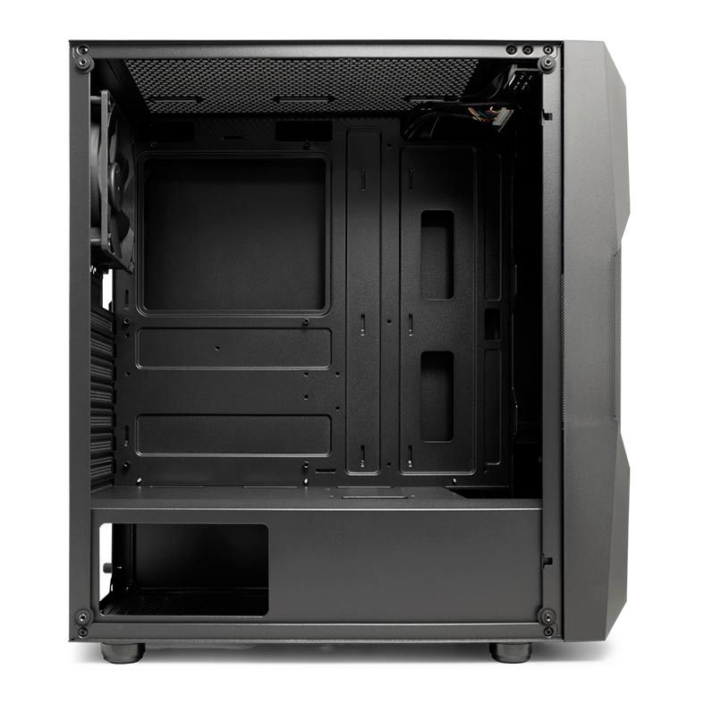 Gabinete Gamer Pichau Beholder Lateral Vidro Preto, PG-BHD-BL01