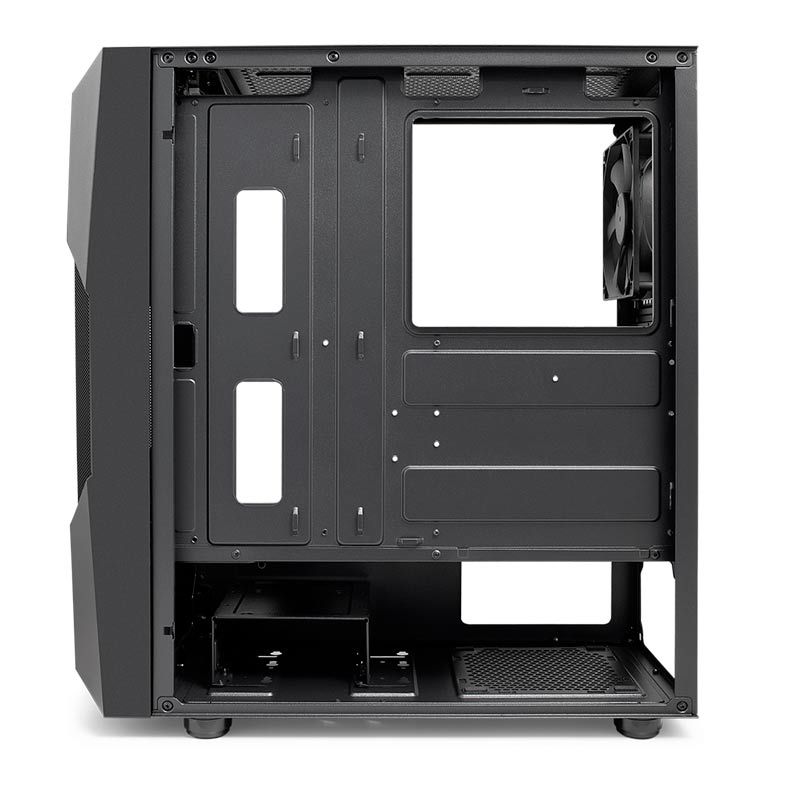 Gabinete Gamer Pichau Beholder Lateral Vidro Preto, PG-BHD-BL01