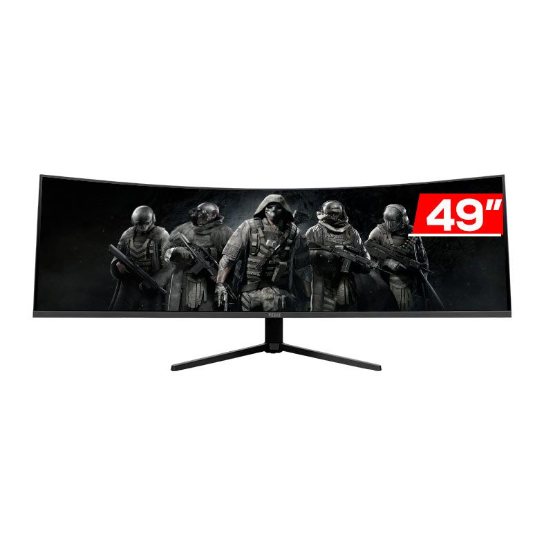 Monitor Gamer Pichau Cepheus S49 NEO, 49 Pol, VA, Curvo, DQHD, 1ms, 144Hz, HDMI/DP, PG-CFS49NEO-BL01