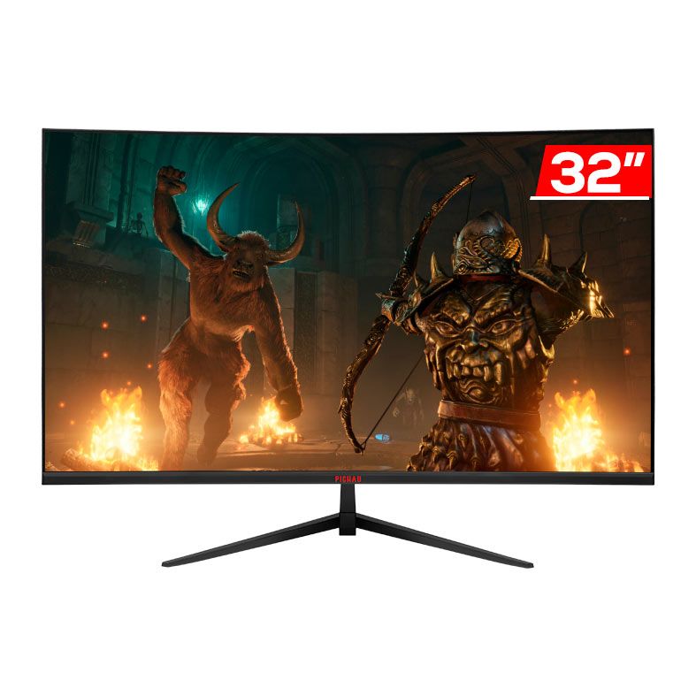 Monitor Gamer Pichau Cepheus V3S, 32 Pol, VA, Curvo, 2K, 1ms, 165Hz, FreeSync, HDMI/DP, PG-CFV3S-BL01